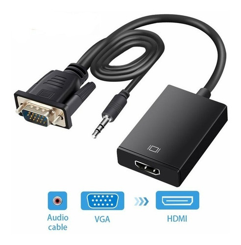 Cable convertidor HDMI a VGA - Beepcom - Ecuador