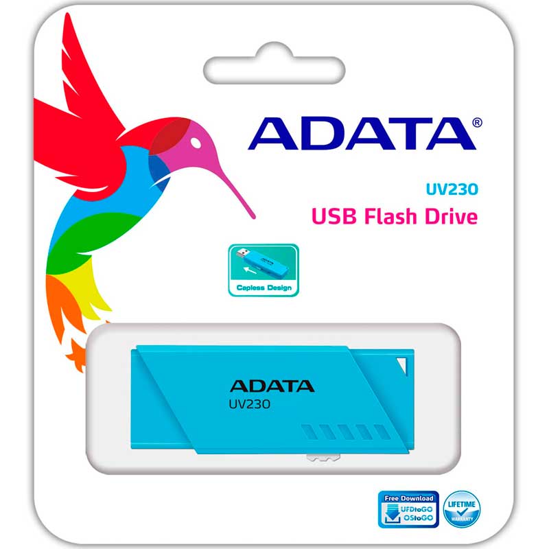 Memory Flash ADATA 32GB UD230 Azul