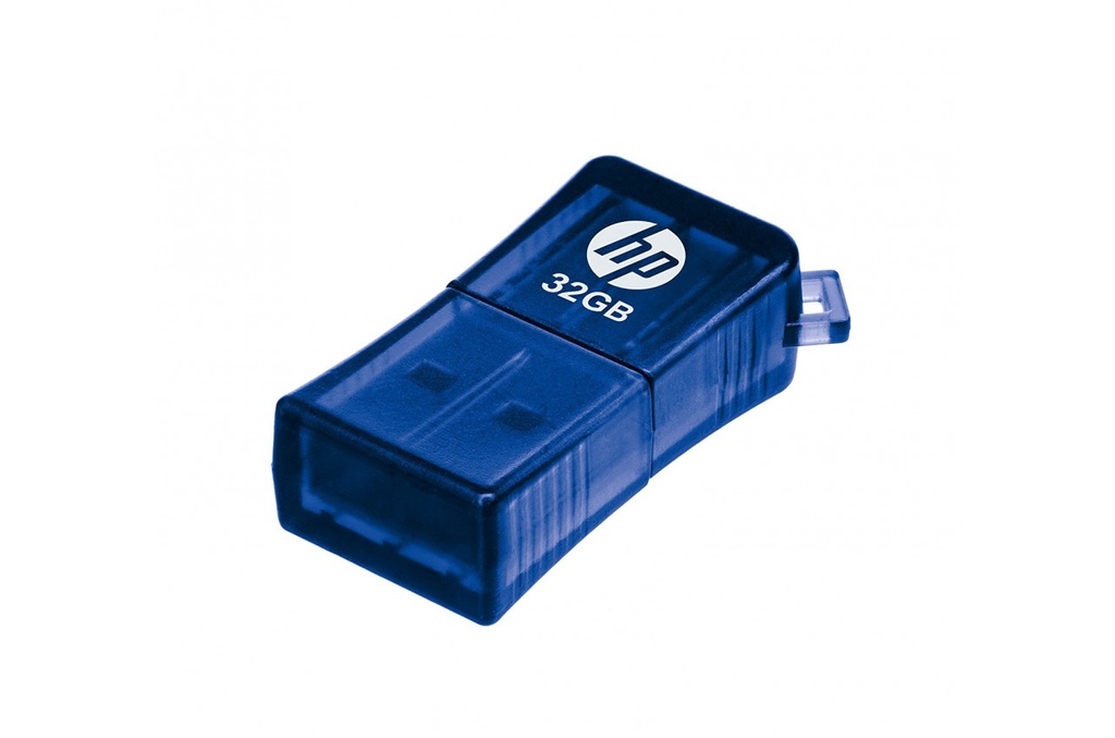 Memory Flash HP Mini 32 GB V165W  Azul