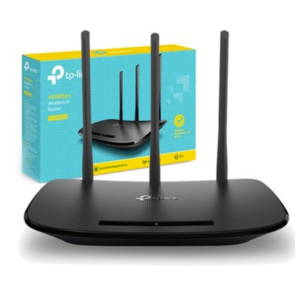 Router TP-LINK WR940N 3 antenas 450 MBPS 4 puertos