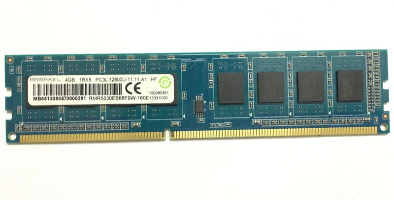 Memoria de PC RAMAXEL DIMM  4GB DDR3 10600/12800