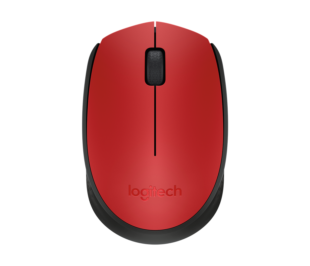 Mouse LOGITECH M170 Wireless USB Rojo