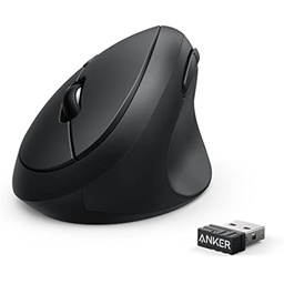 [00053260] Mouse ANKER Inalambrico Ergonomico Vertical 2.4G 5 Botones