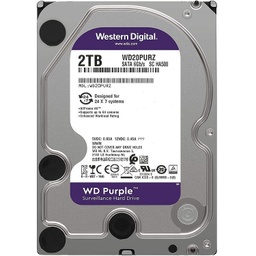 [00002170] Disco Duro WESTER DIGITAL 2TB Purple 3.5&quot; 5400 RPM
